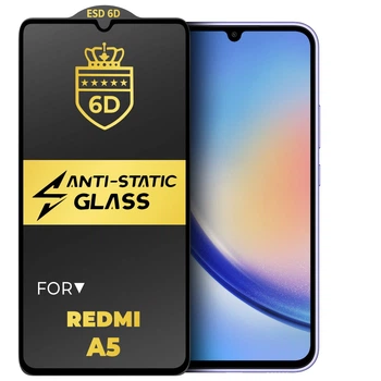 Защитное стекло 6D Anti-Static Xiaomi Redmi A5 4G (42255)