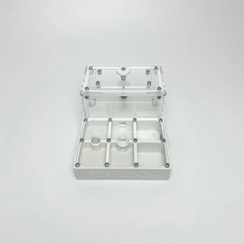Муравьиная Ферма AntHome M 16x12x7 см (Белая) — Гнездо 6 камер с поэтапным открытием
