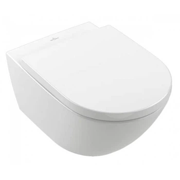 Унітаз консольний Villeroy&Boch Subway 3.0 TwistFlush SoftClosing 8M42S101 Combi Pack