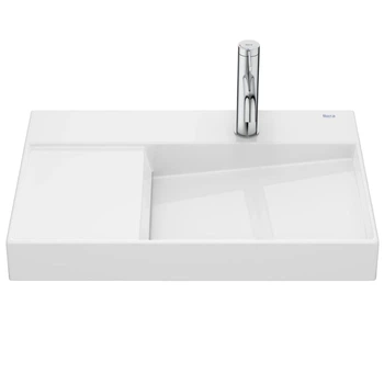 Раковина накладна Roca Horizon View 600х420 біла (A32727400B)