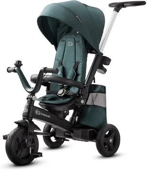 Дитячий триколісний велосипед KinderKraft Easytwist Midnight Green (KKRETWIGRE0000)