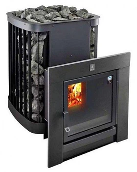 Дровяная печь KASTOR SAGA 30 T для бани и сауны