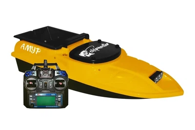 Карповый кораблик Shipmaster "Амур" с автопилотом GPS желтый