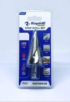 Свердло східчасте RapidE HSS PRO 4-12 мм R7201 (НФ-00003614)