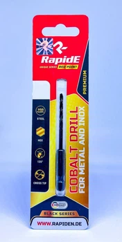 Свердло по металу RapidE із шестигранним хвостовиком HEX Black series 11 мм (НФ-00003328)