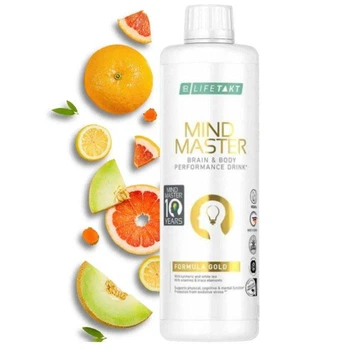 Енергетик LR Mind Master Gold 500 ml поддерживает концентрацию и память