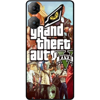 Чохол силіконовий бампер Candy для ZTE Nubia Neo 3 5G з малюнком ГТА GTA
