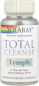 Детокс лимфы Solaray Total Cleanse Lymph 60 вегетарианских капсул (SOR-08333)