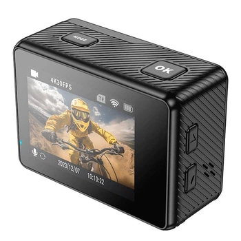 Спорт Камера HOCO dual color screen sports camera DV101 | 4k, 120fps, wifi |