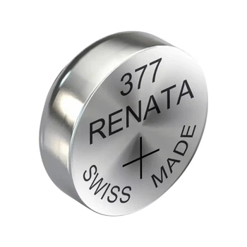 Батарейка SR626SW (377) Renata 1,55V silver oxide (1 бат.)