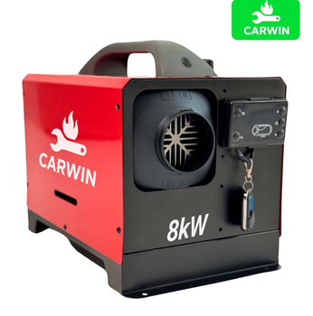 Автономний дизельний обігрівач (Webasto) CARWIN 8 кВт (12В/24В/220В) з LCD-дисплеєм та пультом ДК