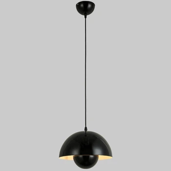 Подвесной черный светильник 25см (909-XL905-1 BK)