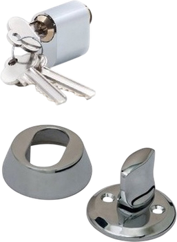 Owalny cylindr skandynawski Valnes E701 18 Chrom 32 mm (E701*256_18C)