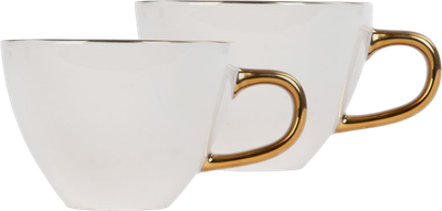 Zestaw kubków Homla Sinko białe 350 ml 2 szt (5906496718618)