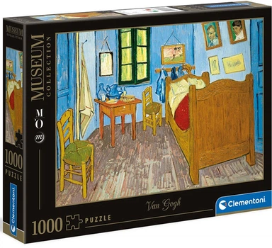 Пазли Clementoni Музейна Колекція - Вінсент ван Гог "Спальня в Арлі" / Musée d'Orsay / 1000 елементів (37092)