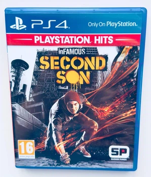 Диск для PlayStation 4 - InFamous Second Son PlayStation Hits, английская версия, Б/У
