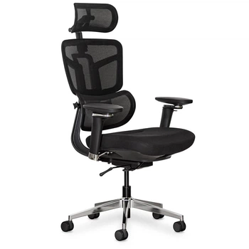 Офісне крісло Mealux S4 Air Fabric Black (арт. HF-S4 F/B)