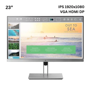 Монитор 23” Hewlett Packard EliteDisplay E233 IPS 1920x1080 Full HD VGA HDMI DP USB (MHPE233-A) Б/У