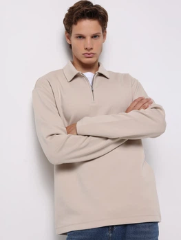 Поло длинное мужское Colin's CL1077104BEI XL Beige (8684112960258)