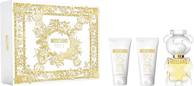 Zestaw prezentowy damski Moschino Toy 2 Woda perfumowana 50 ml + Lotion do ciała 50 ml + Żel pod prysznic 50 ml (8011003900121)
