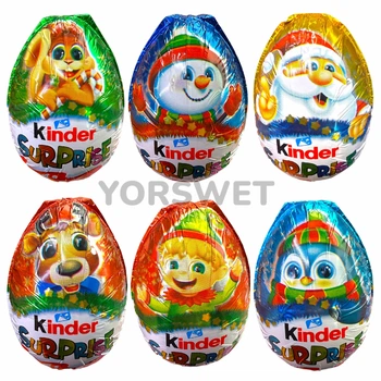 Набір шоколадних яєць Kinder 720 г (36*20 г) (0324)
