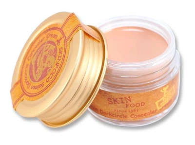Консилер от тёмных кругов Skinfood Salmon Darkcircle Concealer Cream 02 Natural Beige – натуральный бежевый