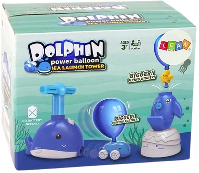 Повітряна пускова установка LEAN Toys Дельфін (5905323213029)