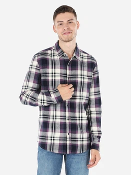 Сорочка бавовняна чоловіча Colin's CL1061370-PRP M Purple (8683197416865)
