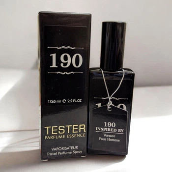 Туалетна вода чоловіча тестер №190 (версія Versace Pour Homme) 65 мл