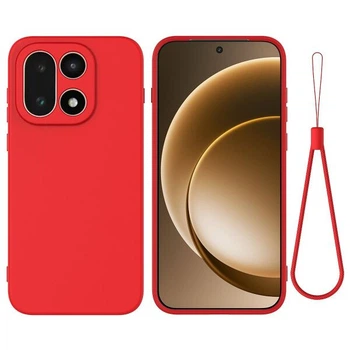 Силіконовий (TPU) чохол Deexe Silicone Case для OnePlus 15 - Red