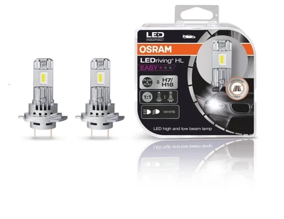 Лампа діодна H7 12В 6500К/16Вт "Osram" LEDriving HL Easy як галогенна (2 шт.)