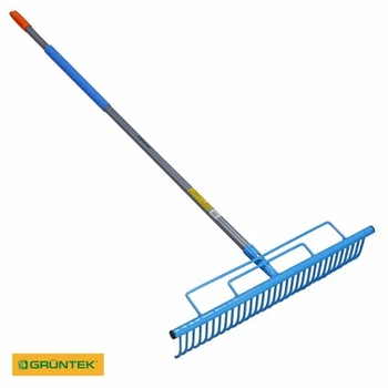 Граблі газонні GRUNTEK RR-600/180S 32 зубці з ручкою (295115600_S)