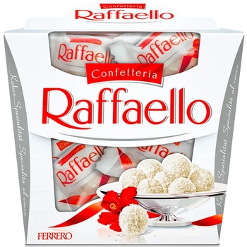Цукерки вафельні Raffaello 150 г