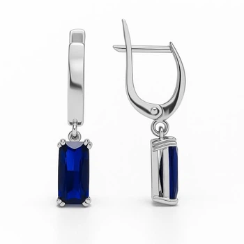 Сережки срібні з фіанітами Silver Style (24945.48 sku:2300103919093)