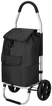 Візок для покупок Springos HA7484 42L на колесах Чорный (5907719487144)