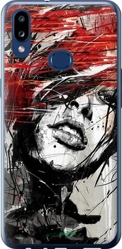 Чохол Samsung Galaxy A10s A107F Обличчя дівчини "1162t-1776-70447"