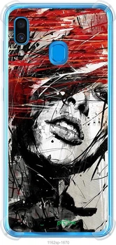 Чохол Samsung Galaxy A30 2019 A305F Обличчя дівчини "1162sp-1670-70447"