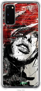 Чехол на Samsung Galaxy S20 Лицо девушки "1162sp-1824-70447"