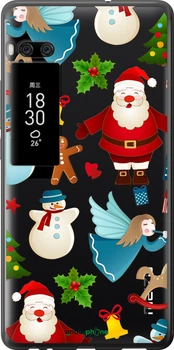 Чехол на Meizu Pro 7 Plus Новогодний 1 "4614u-1131-70447"