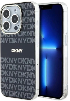 Etui DKNY IML Mono & Stripe MagSafe do Apple iPhone 14 Pro Max Black (3666339268084)