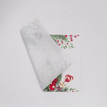 Килимок для сервірування столу ПВХ 45х30 см для дому Christmas PS-5761