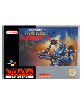 Игра Nintendo SNES Super Probotector: Alien Rebels (Contra III: The Alien Wars) Europe Английская Версия Без Мануала Б/У