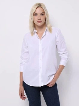 Рубашка хлопковая женская Colin's CL1075215WHT XS White (8684112843995)