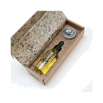 Набір олія для бороди та віск для вусів Capitan Fawcett Private Stock Beard Oil Moustache Wax Gift Set 15 мл + 50 мл