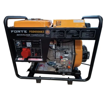 Генератор дизельний Forte FGD6500E3 (5,5 кВт, 3 фази, електростартер)