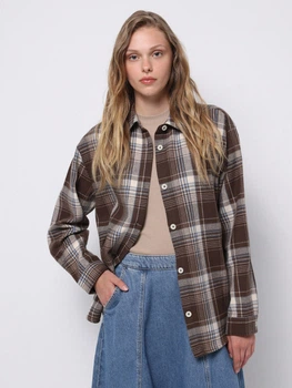 Сорочка жіноча Colin's CL1077174BRW S Brown (8684112951089)