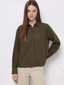 Сорочка жіноча Colin's CL1077319KHA M-L Khaki (8684890000597)