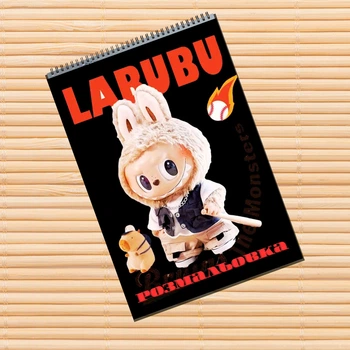 Розмальовка Labubu Лабубу А4 23894