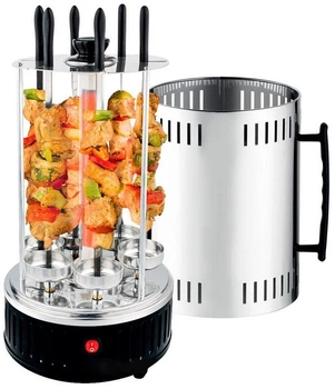 Электрошашлычница Domotec для BBQ GH8612 1000 Вт 6 Шампуров