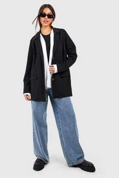 Блейзер жіночий Boohoo 112895-3 34 чорний (1128950014)